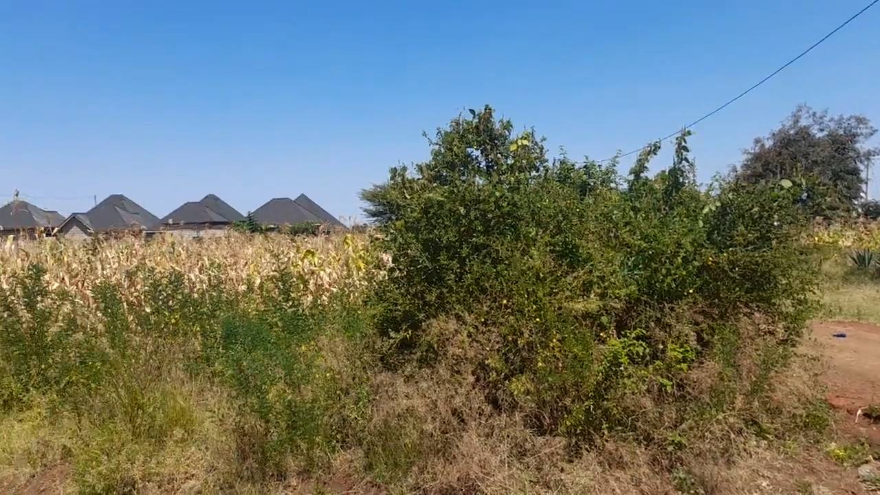 Kiwanja cha 20×40m Lesoit, Kiserian Kinafaa Kugawanywa Katika Eneo Linalokua kwa Kasi